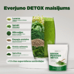 2x Zaļie superēdiena maisījumi DETOX - Image 2