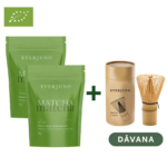 2x Ekoloģiska matcha + Putotājs DĀVANA