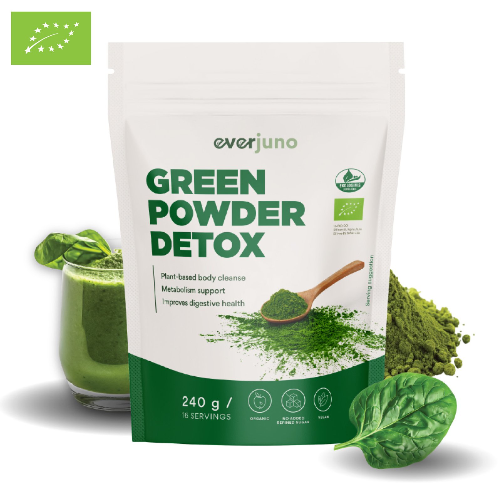 719-01 Zaļais superēdiena maisījums DETOX - Image 1