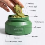 Pretcelulīta krēms un skrubis ar aļģēm un matcha - Image 6