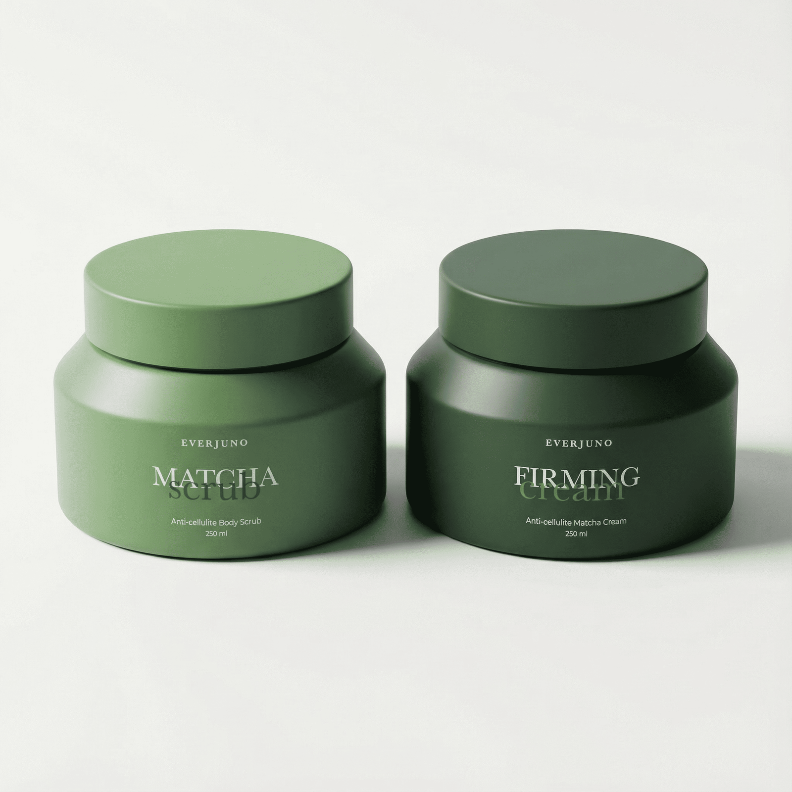 Matcha Scrub and Cream - 2 (1) (1) Pretcelulīta krēms un skrubis ar aļģēm un matcha - Image 1